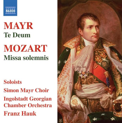 Simon-Mayr Choir, Ingolstadt Georgian Chamber Orchestra - Mozart: Missa Solemnis | Mayr: Te Deum (CD)