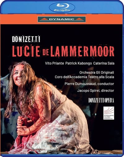 Vito Priante, Patrick Kabongo, Caterina Sala, Orchestra Gli Originali - Donizetti: Lucie De Lammermoor (Blu-ray)