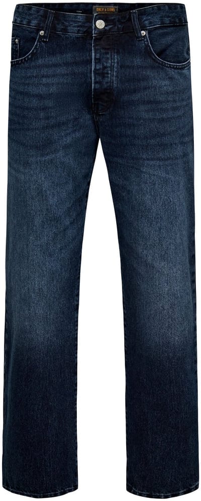 ONLY and SONS Jeans - ONSEDGE STRAIGHT BLUEB 2391 TAI DNM - W29L32 tot W36L34 - voor Mannen - blauw