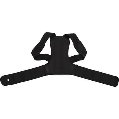 Ceinture de Soutien Dorsal pour Personnes Âgées Ceinture de Correction du Dos Respirante Correcteur de Posture pour Cyphose white
