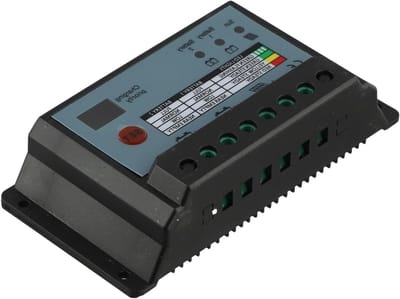 Solar Laadregelaar - Dubbele Batterij Controller - Off-Grid Energie - PWM Technologie - 10A 20A 30A - Zwart