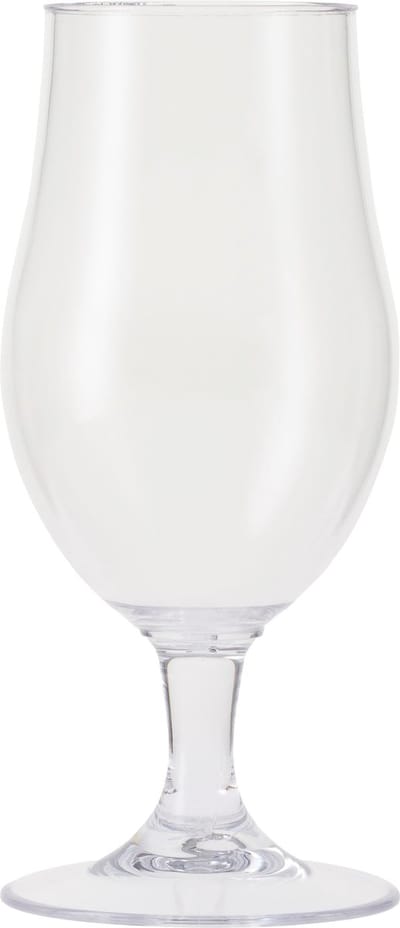 HappyGlass - Mister Tulip Bierglas 400 ml Set van 48 Stuks - Aluminium - Transparant