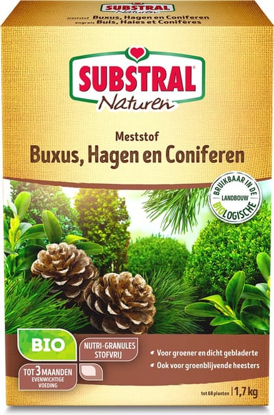 Naturen meststof voor buxus en hagen - 1,7kg