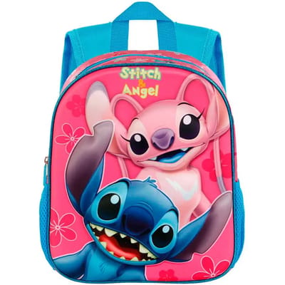 Karactermania - Disney - Lilo en Stitch - Angel 3D - Kleine Peuter Rugzak - Kleuter Backpack - Rugtas