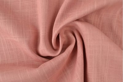 Linnen viscose stof - Oud roze - 1 meter - Per meter - 150cm breed