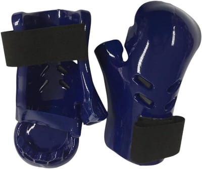 Karate Handschoenen - Bokszak Handschoenen - Vechtsport Training - Schokabsorberende Voering - XL - Blauw