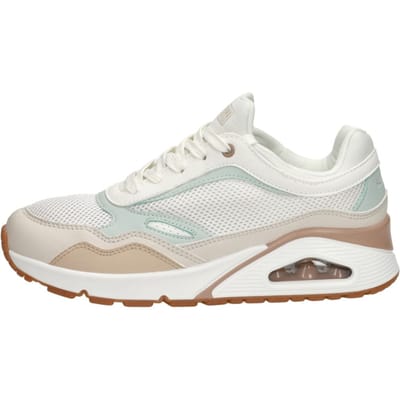 Skechers Uno - Heel Hints Sneakers Laag - Wit