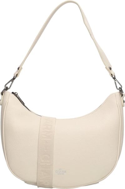 Charm London Montmartre Schoudertas Dames - Handtas voor Dames - Tas van Imitatieleder - Crème