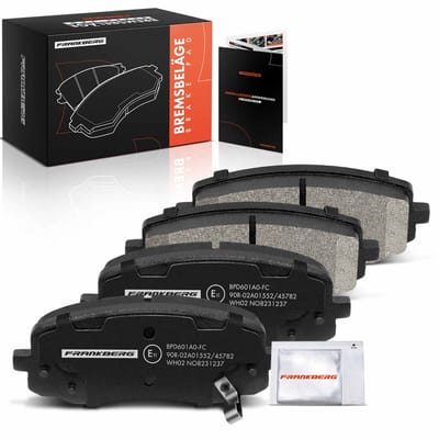 Frankberg 4x Remblokken Vooras voor Hyundai i10 i