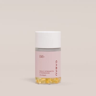 Cabau – Vitamine D3+ – Ondersteunt Immuunsysteem, Botten & Spieren – Vegan, Gelatinevrij – 60 Softgels