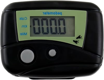 Digitale Stappenteller - Activiteitenmonitor - Fitness Doelen - Nauwkeurige Sensoren - Compact Formaat - Zwart