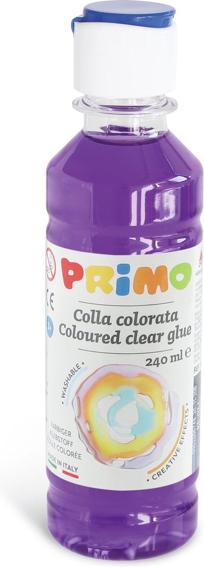 Primo - Lijm op waterbasis Paars (240ml)