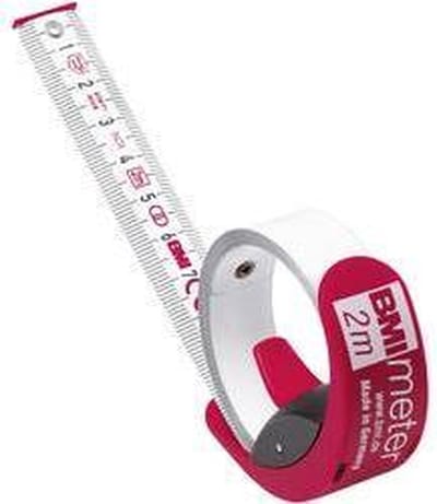 BMI eter 429341011 Rolmaat 3 m RVS