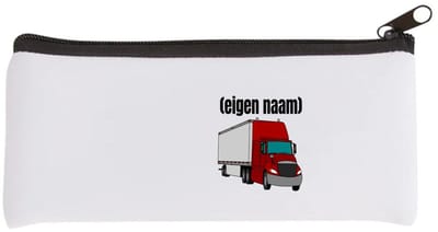 Akyol - rode vrachtwagen met eigen naam Etui - Vrachtwagen chauffeur - vrachtauto chauffeurs - iemand die houdt van vrachtwagens - verjaardag - cadeau - kado - geschenk - 20 bij 9 cm