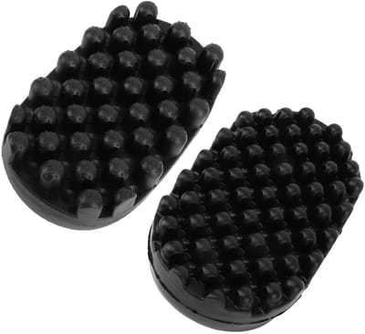 Dailygoods- Krulborstel Professioneel - 2 Stuks - Rubberen Haarverzorgingshulpmiddel - Ontworpen voor Afrikaans Haar - Gemakkelijk te Gebruiken - Wasbaar voor Hygiëne - Haarbos