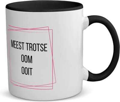 Akyol - meest trotse oom ooit koffiemok - theemok - zwart - Oom - trotse oom - verjaardagscadeau - verjaardag - cadeau - cadeautje voor oom - oom artikelen - kado - geschenk - gift - 350 ML inhoud