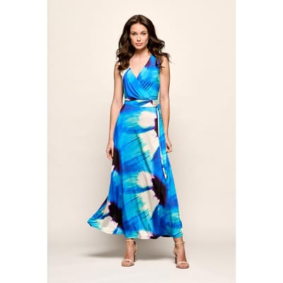 Reggy Print Jurk Blauw / Multi