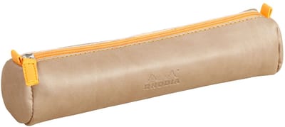 Rhodia Rhodiarama Pennen Etui Rond - Taupe