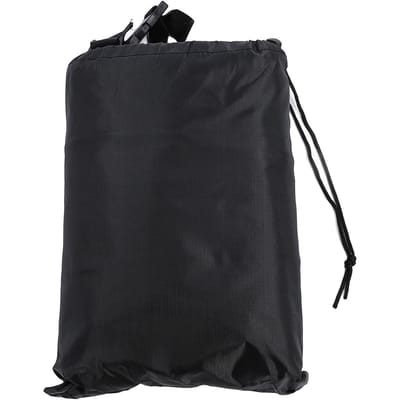 Housse de protection pour maison de jeu en tissu Oxford 420D argenté, résistante à la pluie et aux UV black