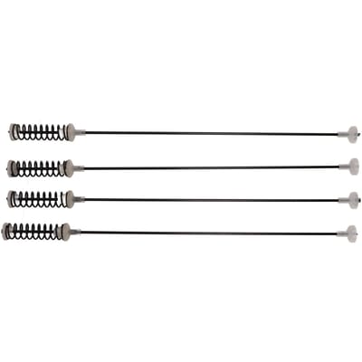 4 STUKS Wasmachine Ophangstangen Verminderen Geluid Stabiele Ondersteuning Wasmachine Ophangstangen voor black