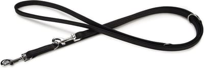 Beeztees Vintage - Hondenriem - Leer - Zwart - 200 cm x 14 mm