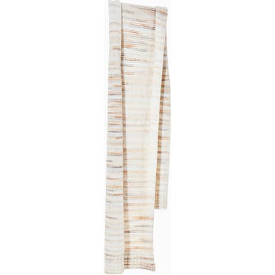 French Connection Marley Space Dye Scarf Oatmeal Multi Size: OS | Scarves Outlet | Dames | Beige