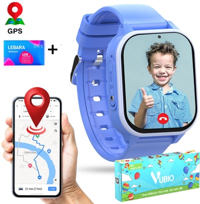 VUBIO Kinder Smartwatch S1 4G Incl. Simkaart - WIFI - GPS - Whatsapp