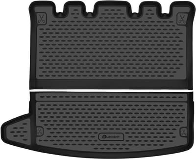 Dailygoods- Bootmat Perfecte Pasvorm - Kofferbakmat Universeel - Waterdicht - Antislip - Duurzaam TPE - Geschikt voor Dacia Jogger 5 Deur
