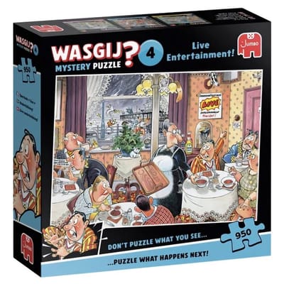 Jumbo - Wasgij? 4 Mystery - Live Entertainment! - 950 stukjes - Legpuzzel