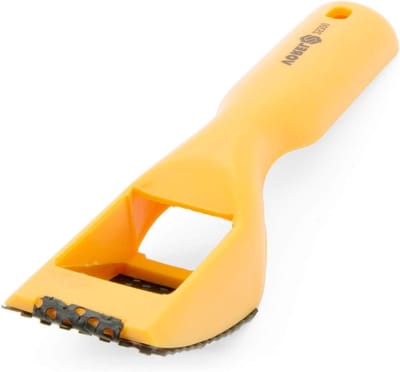 Gipsplaat Rasp - Kantensnijder Gips - Randen Afwerken - Anti-verstoppende Gaten - 60 x 40 mm - Grijs