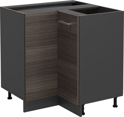 Vicco R-Line Hoekkast – 75.6 cm zonder werkblad Edel grijs