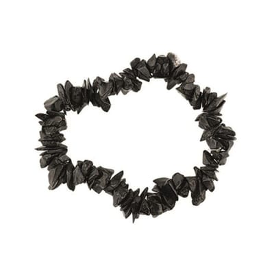 Splitarmband Agaat zwart - Edelsteen armband