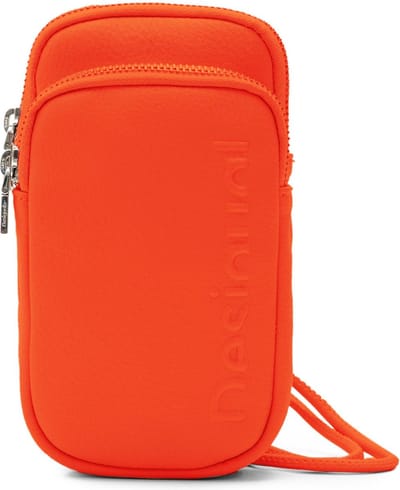 Desigual Telefoontasje Half 24 Colors Delphine Phone Bag Mandarina Oranje