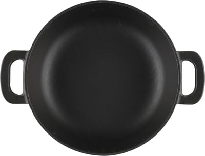 Mustang Gietijzeren wokpan voor Multigrill diam. 30 cm - Gietijzeren pan - 30 cm diameter - wokpan - Barbecuepan