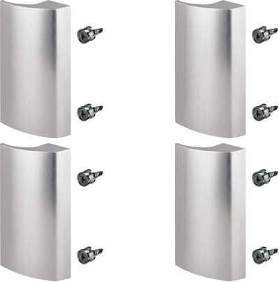 4 x SOTECH balkondeurgreep SEJA II aluminium RVS look 85 x 40 x 20 mm deurgreep terrasdeurgreep