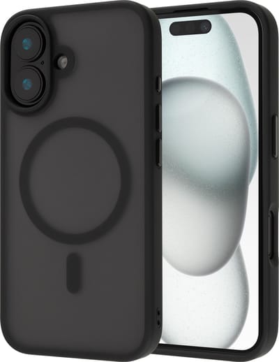 ScreenArmor MagAir Case voor Apple iPhone 16 - Zwart