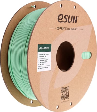 eSun ePLA-Matte Mintgroen / Mint green - 1 kg - 1.75 mm - 3D printer en 3D pen filament