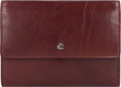 Esquire Toscana Portemonnee RFID-bescherming Leer 14 cm - Dames - Horizontaal - coffee