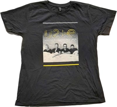 U2 - I+E Tour Bed Photo Dames T-shirt - M - Zwart