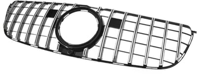 Voorbumper grille Nitro - Panamericana GT Stijl - Auto Accessoires - Voor Mercedes GLS Klasse W166 (2016-2019)