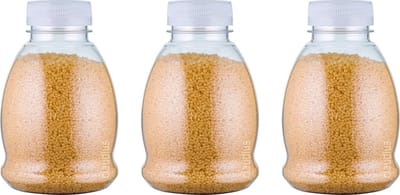 Badkaviaar Zen Moment - 225 gram - Fles met transparante dop - set van 3 stuks - bad parels voor in bad