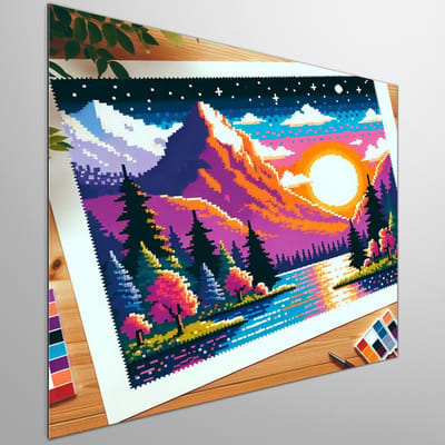 Kunstprint | Wanddecoratie | Dibond | 100 × 100 cm