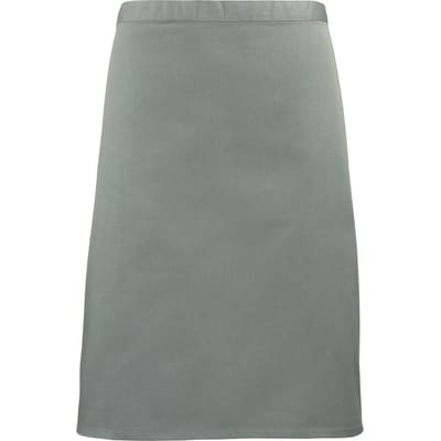 Premier Unisex Volwassenencollectie Halflang Taille Schort (Salie)