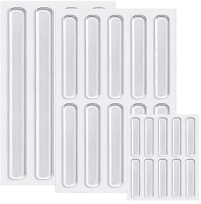 22 stuks zelfklevende meubelbumpers - Siliconen doorzichtige kastdeurbumpers voor meubels en deuren