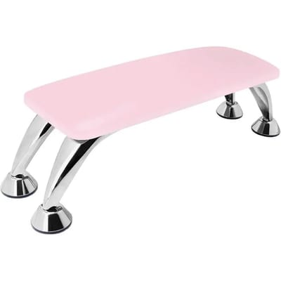 Repose-main en cuir véritable pour ongles, coussin de main, support d'oreiller, support pour Nail Art, Table de manucure pour Salon de manucure, qualité supérieure rose