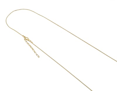 Orphelia Dames 925 Sterling Zilveren Ketting zonder Hanger - Goud ZK-2727/2