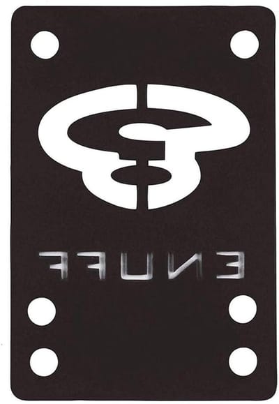 Schokdempers Skateboard - Onderdelen Set - Bescherming Rijden - Hard Materiaal - One Size - Zwart