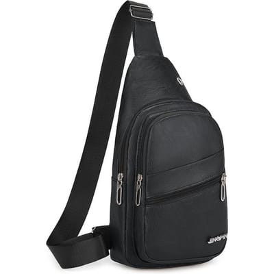 Borsttas Heren PU Casual Eenvoudige Kleur Schoudertas Diagonaal Nieuwe Rugzak Tas Nieuwe Trend Portemonnee Crossbody Tas