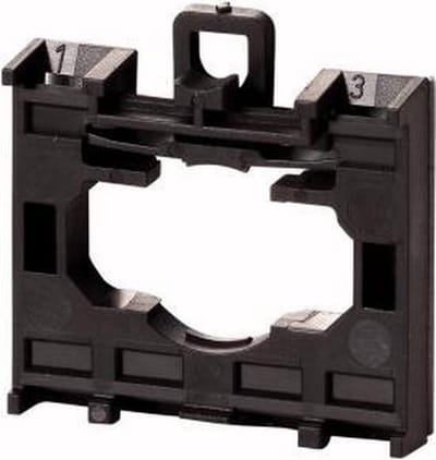 Eaton M22-A4 279437 Bevestigingsadapter Voor frontbevestiging (Ø x h) 22 mm x 45 mm Zwart 1 stuk(s) Piece