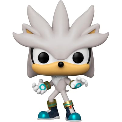 Beeldje Funko Pop Sonic 30th Anniversary Silver The Hedgehog